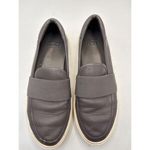 UGG Chayze Gray Loafer Shoes Leather Slip-On Comfort Sneakers Women's‎ Size 7.5